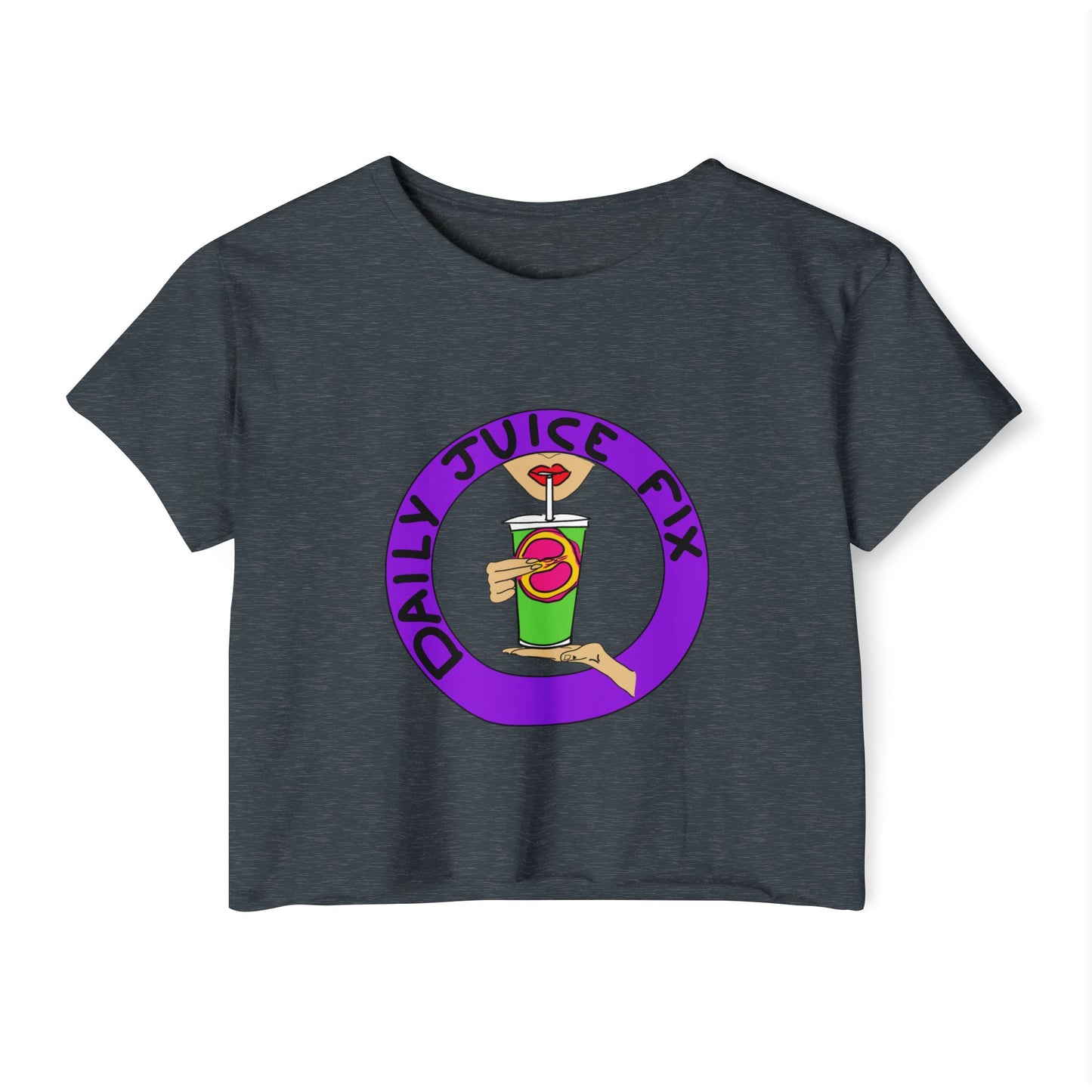 Daily Juice Fix - Crop Tee