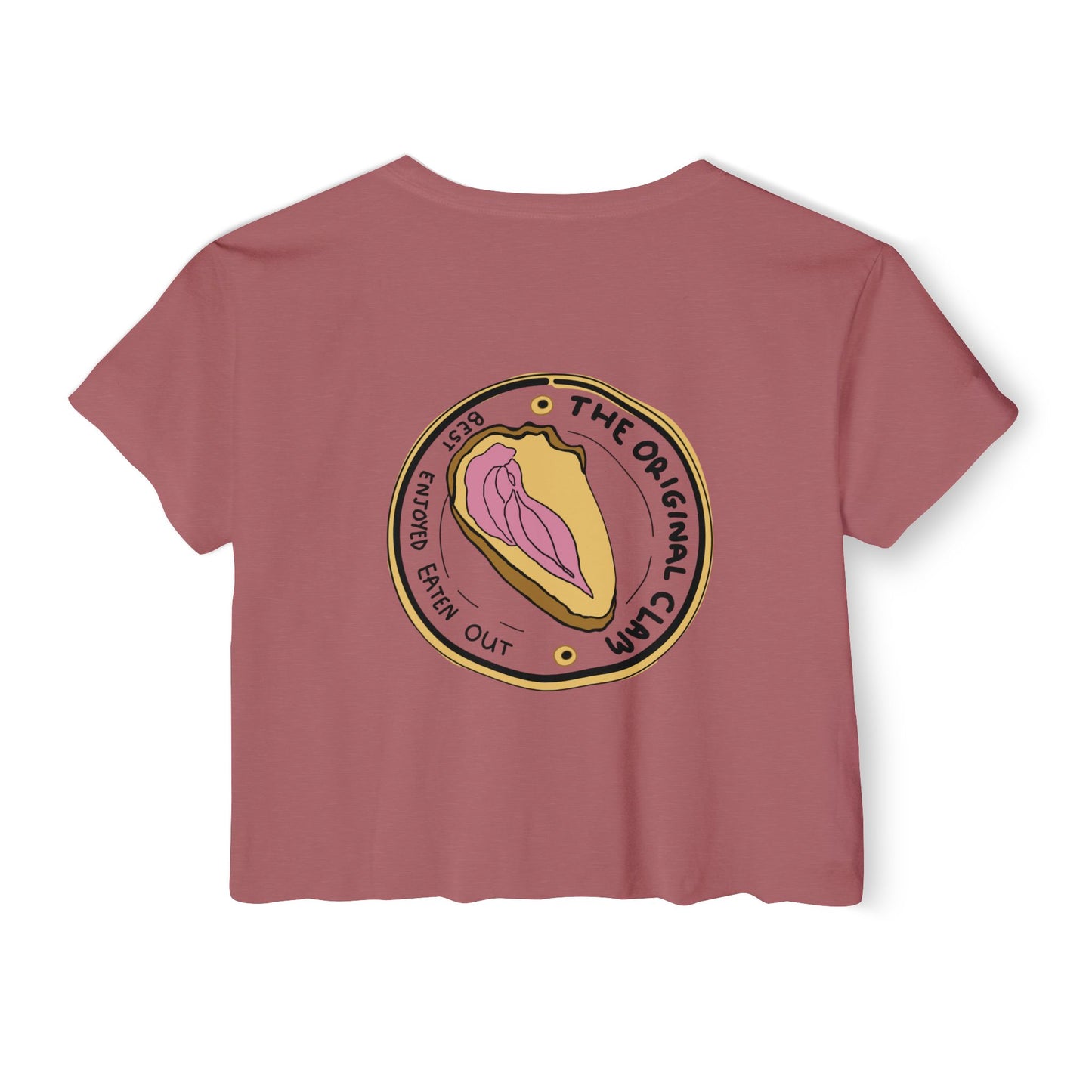 The Original Clam 2 - Crop Tee