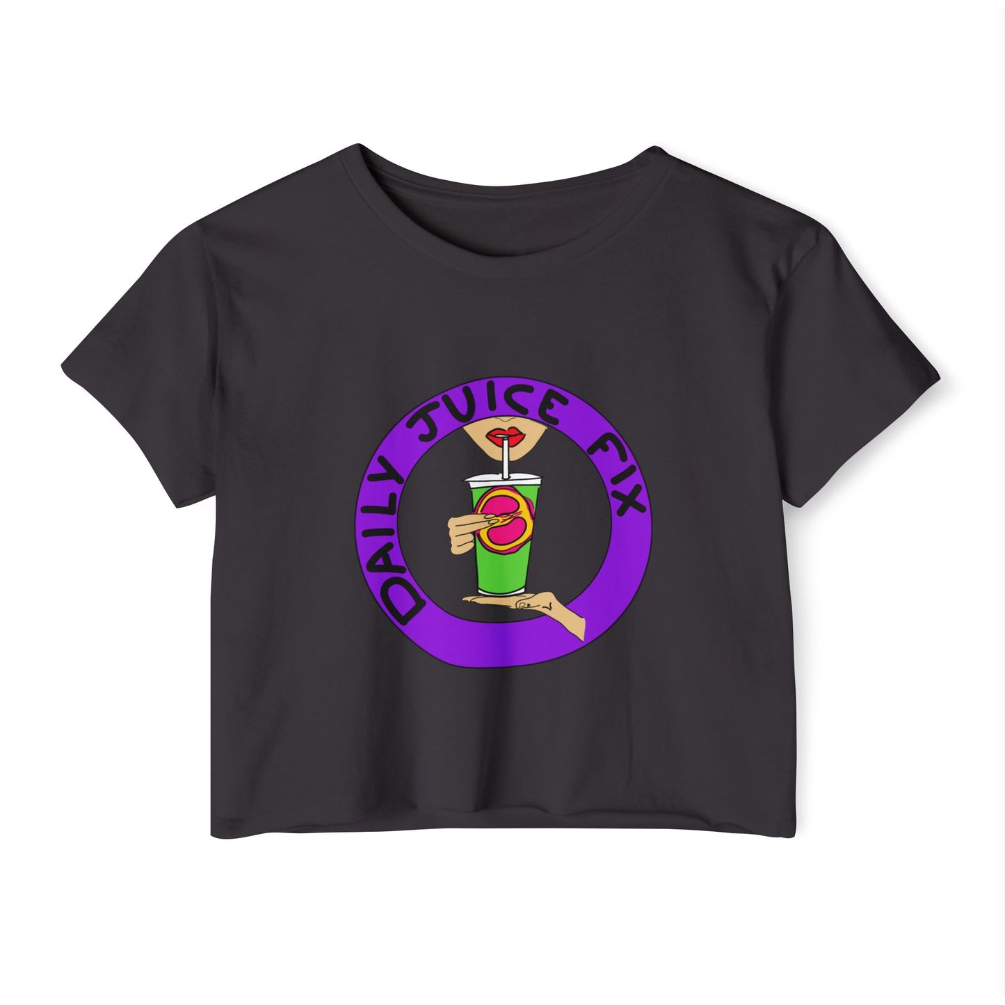 Daily Juice Fix - Crop Tee
