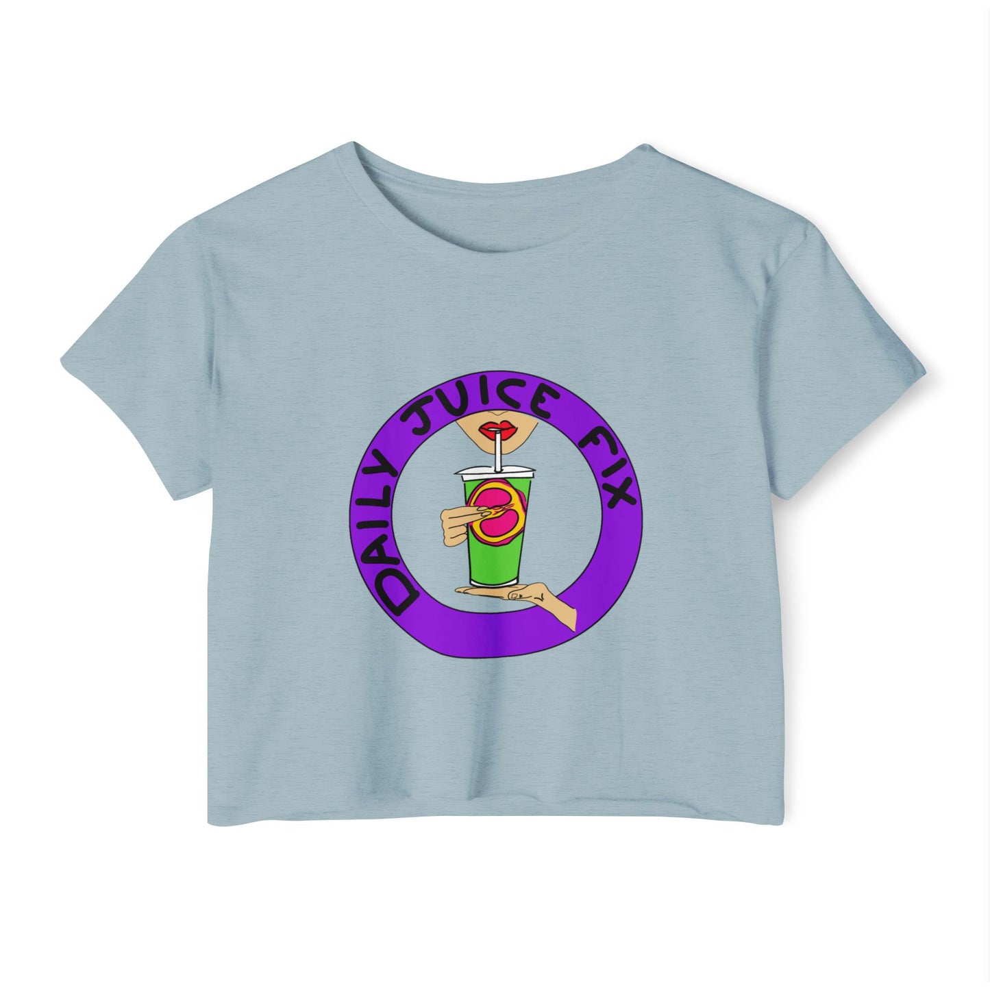 Daily Juice Fix - Crop Tee