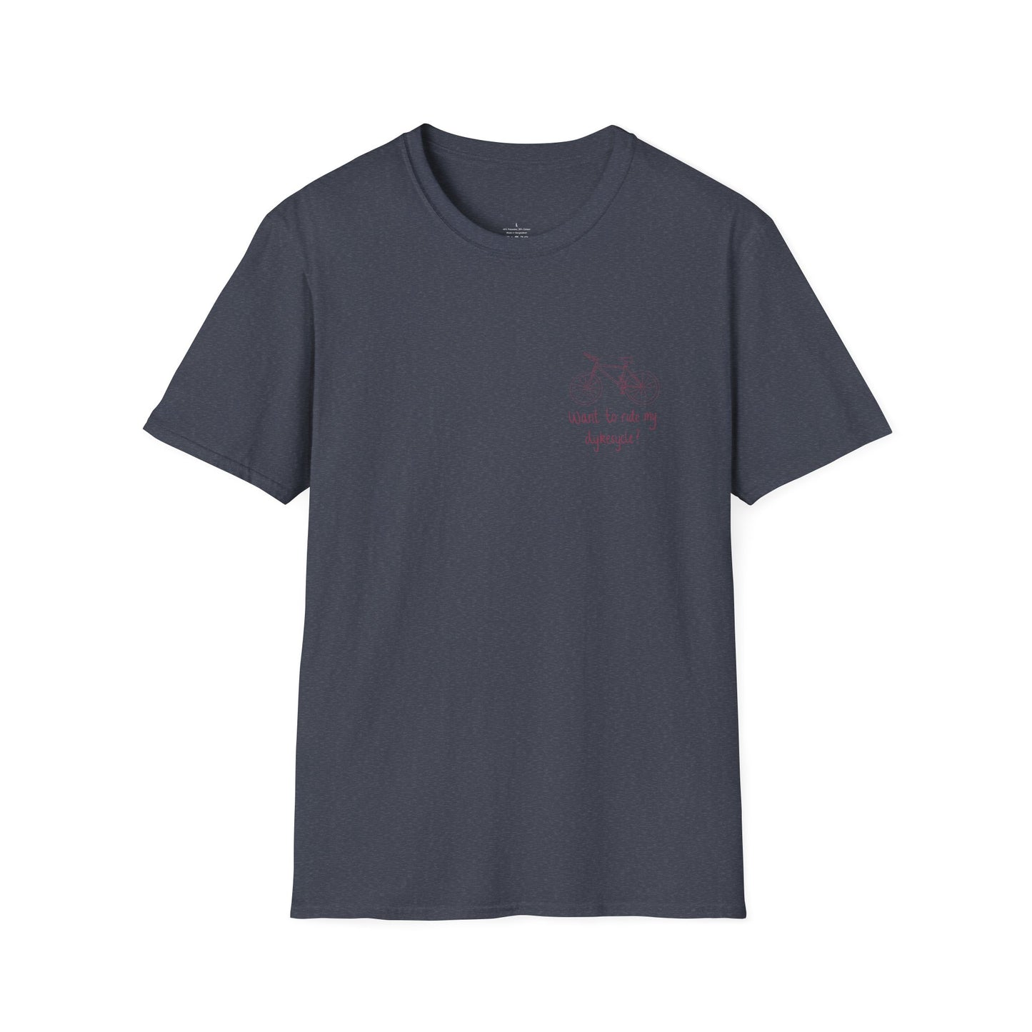 Want to ride my Dykesycle? - Pocket Graphic Tee