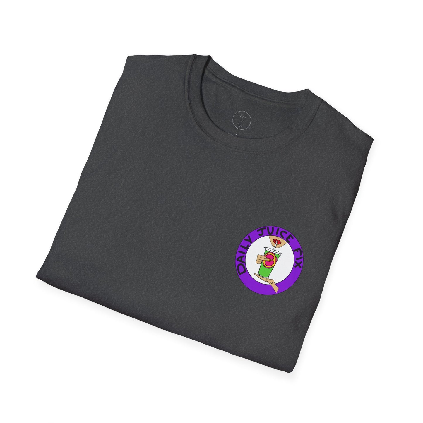 Daily Juice Fix - Pocket Square Lesbian Graphic Tee