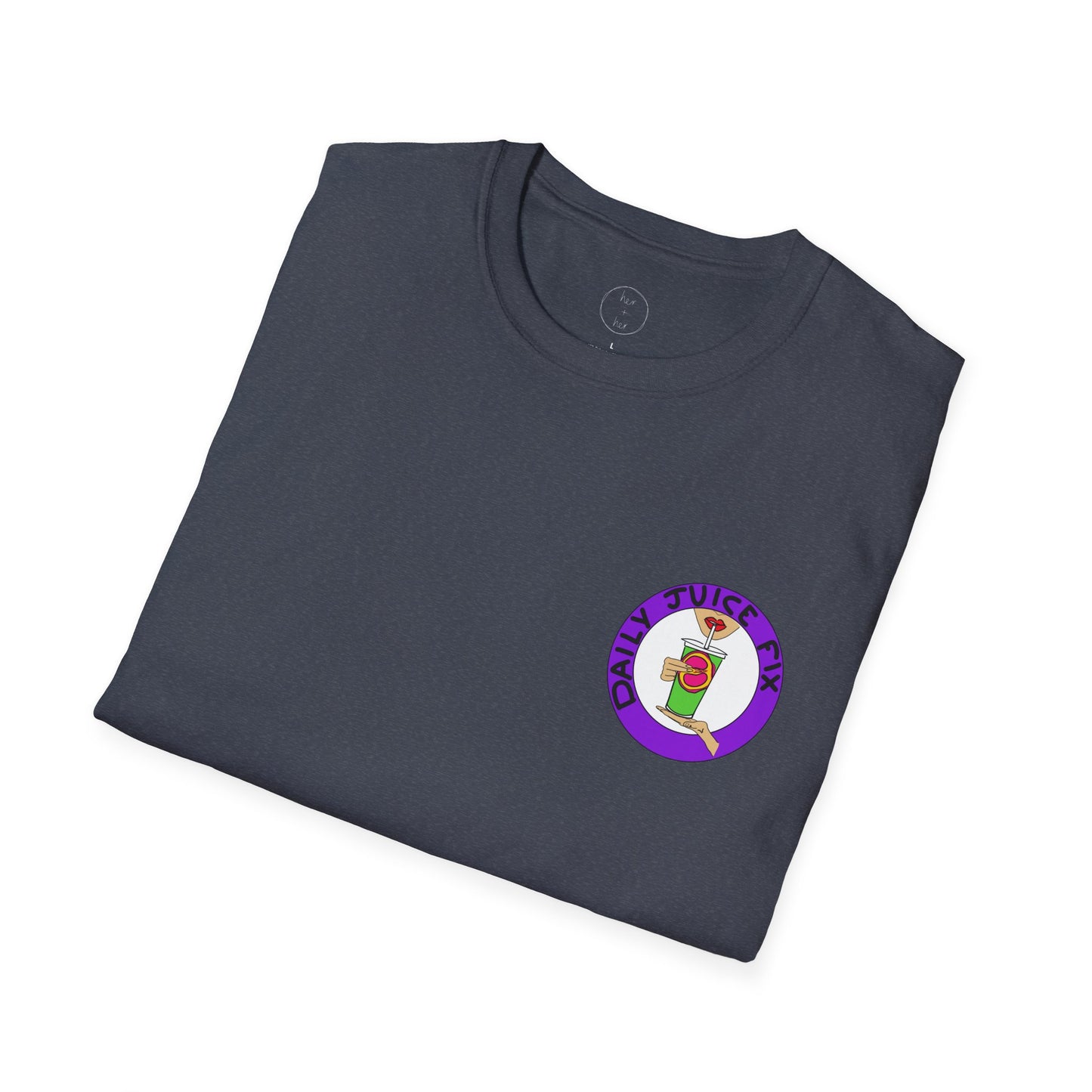 Daily Juice Fix - Pocket Square Lesbian Graphic Tee