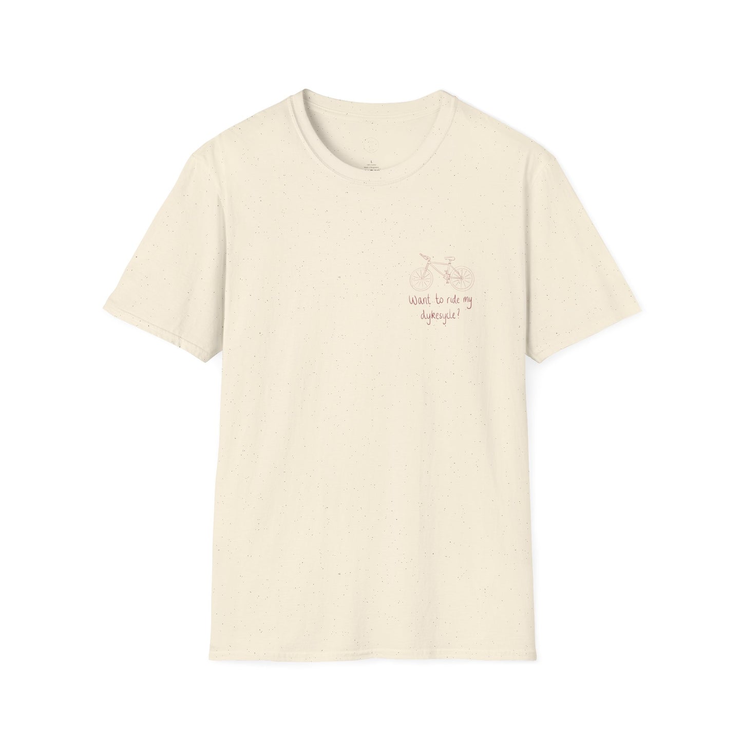 Want to ride my Dykesycle? - Pocket Graphic Tee