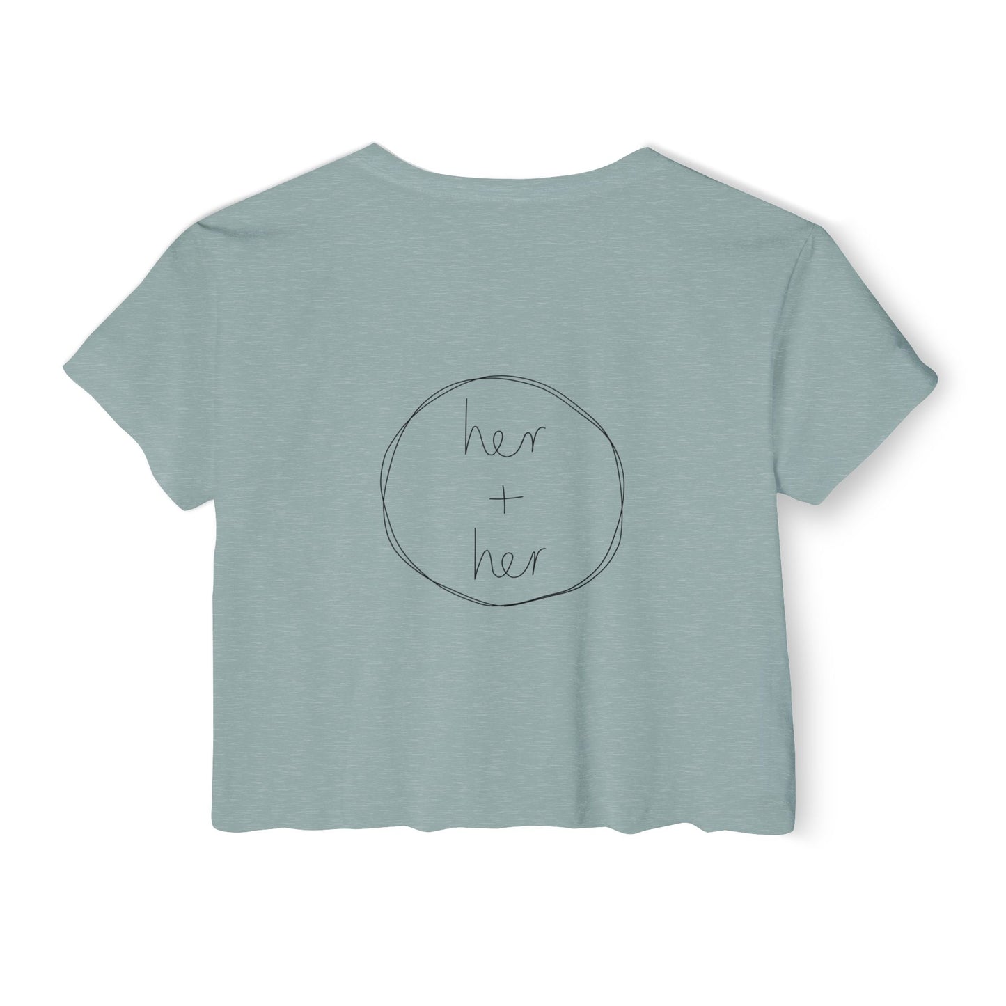 Lilly Lipstick - Pocket Design Crop Tee