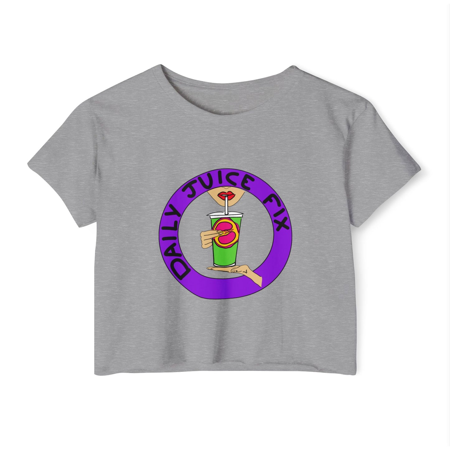 Daily Juice Fix - Crop Tee