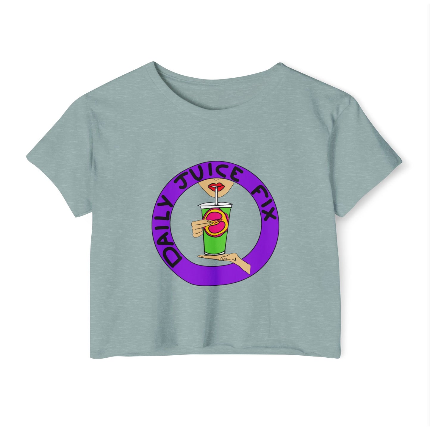Daily Juice Fix - Crop Tee
