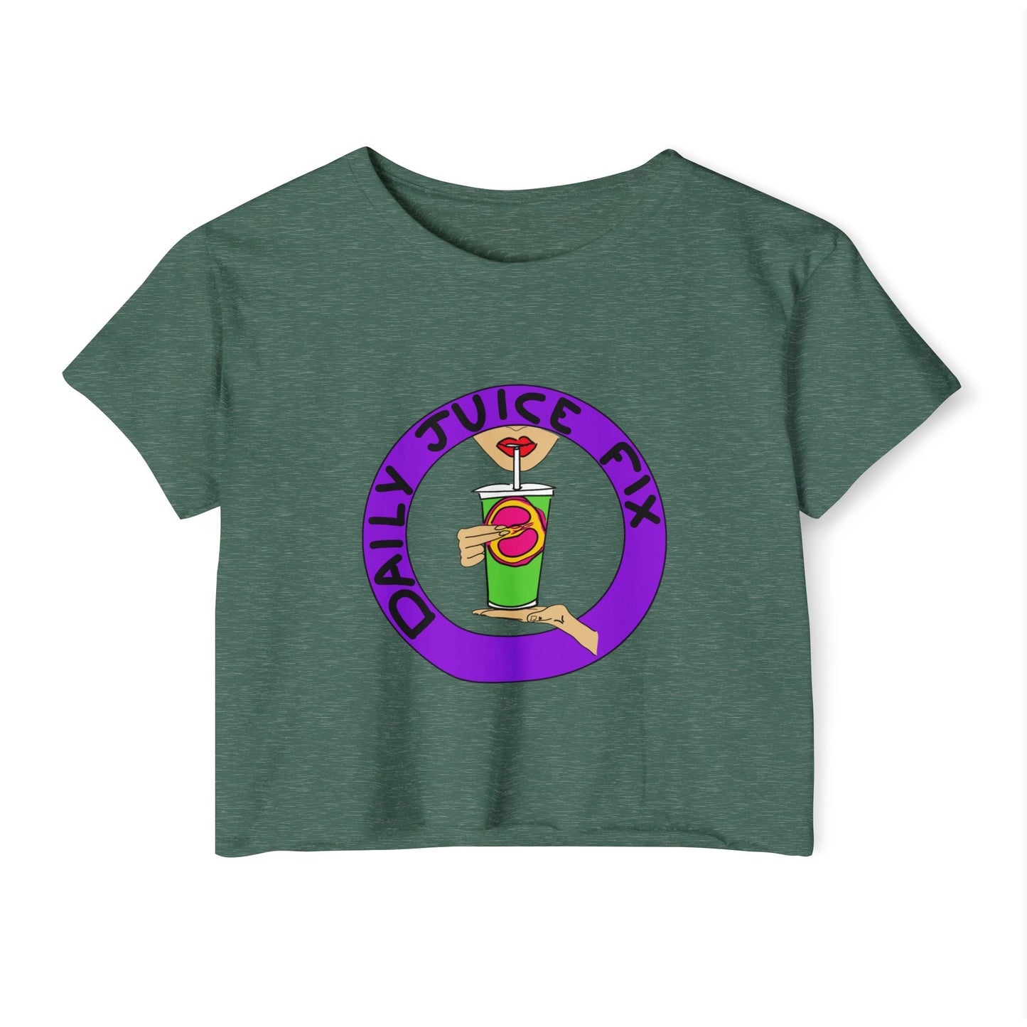 Daily Juice Fix - Crop Tee