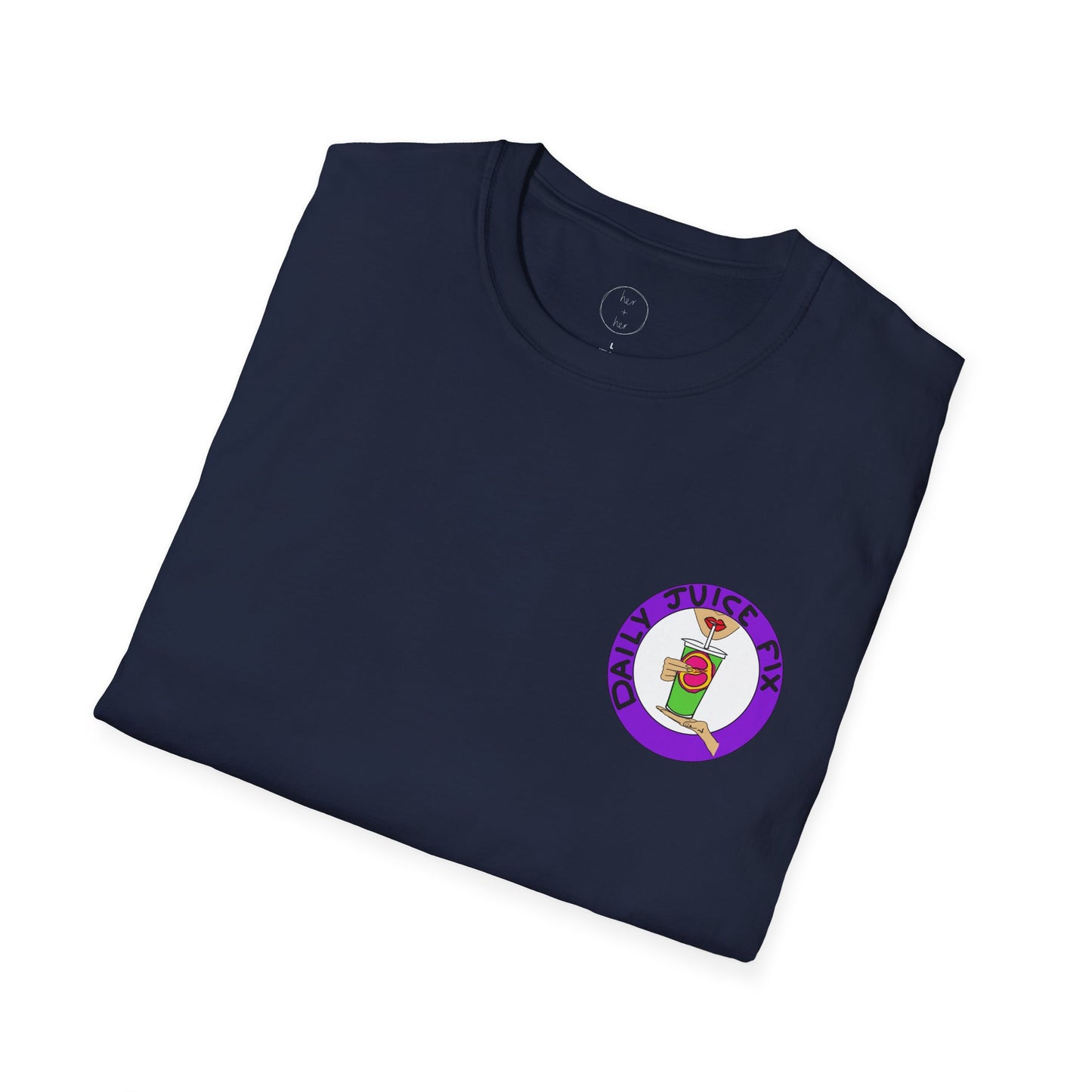 Daily Juice Fix - Pocket Square Lesbian Graphic Tee