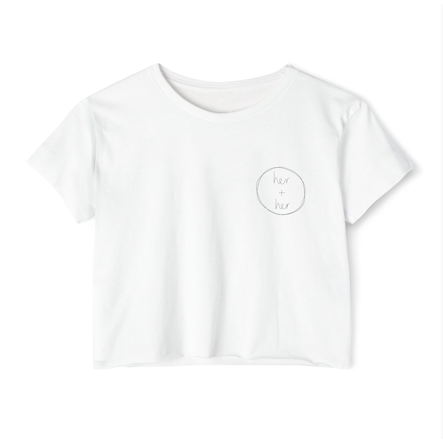 Strap On Tool - Back Design Crop Tee