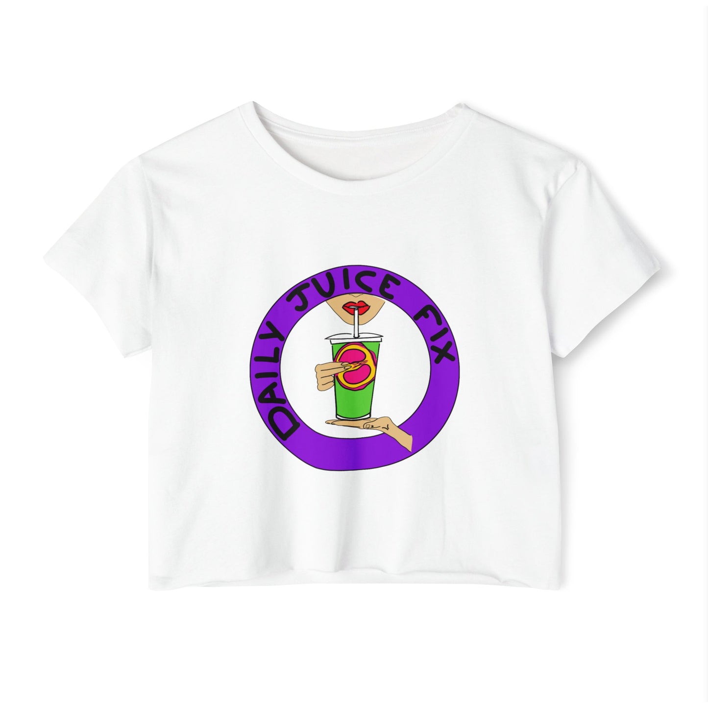 Daily Juice Fix - Crop Tee