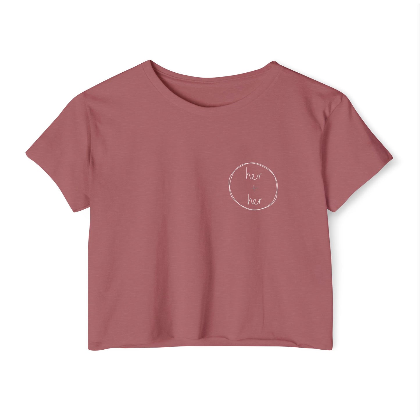 Her + Her - Crop Tee