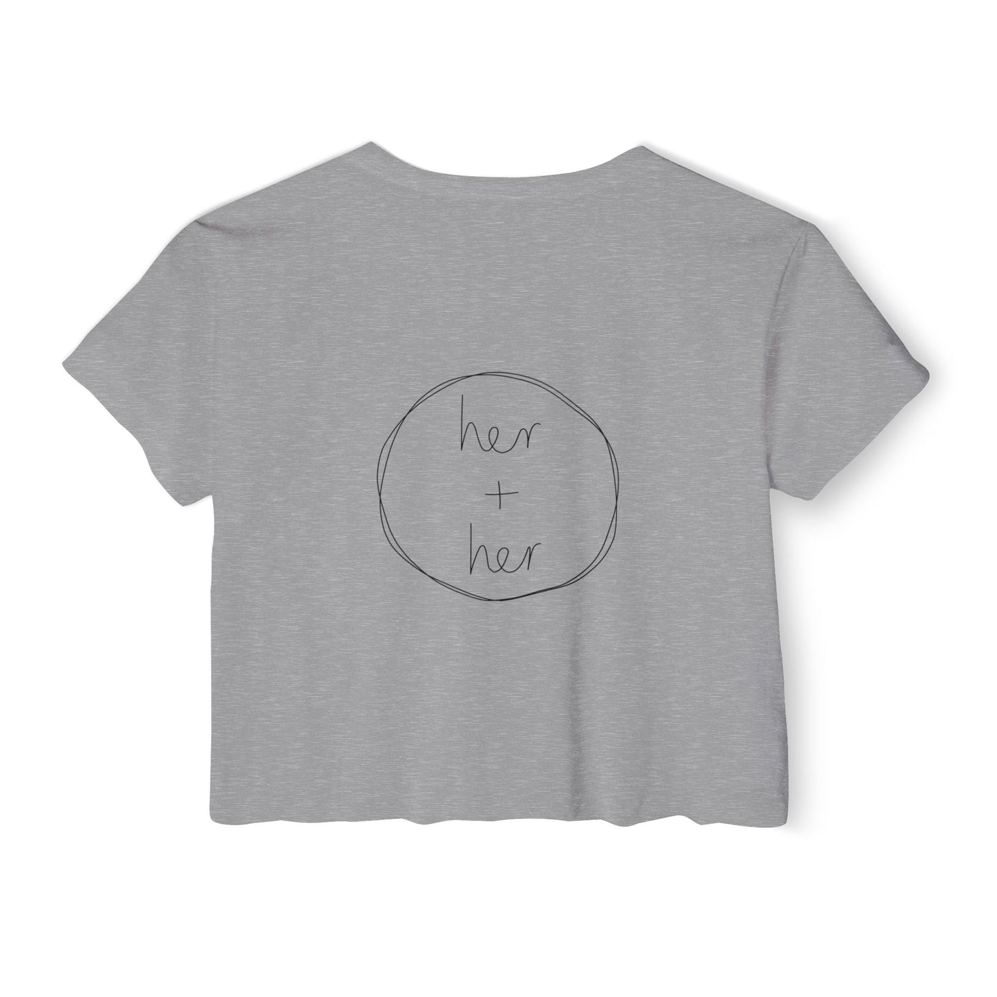 I Like My Seafood - Pocket Design Crop Tee