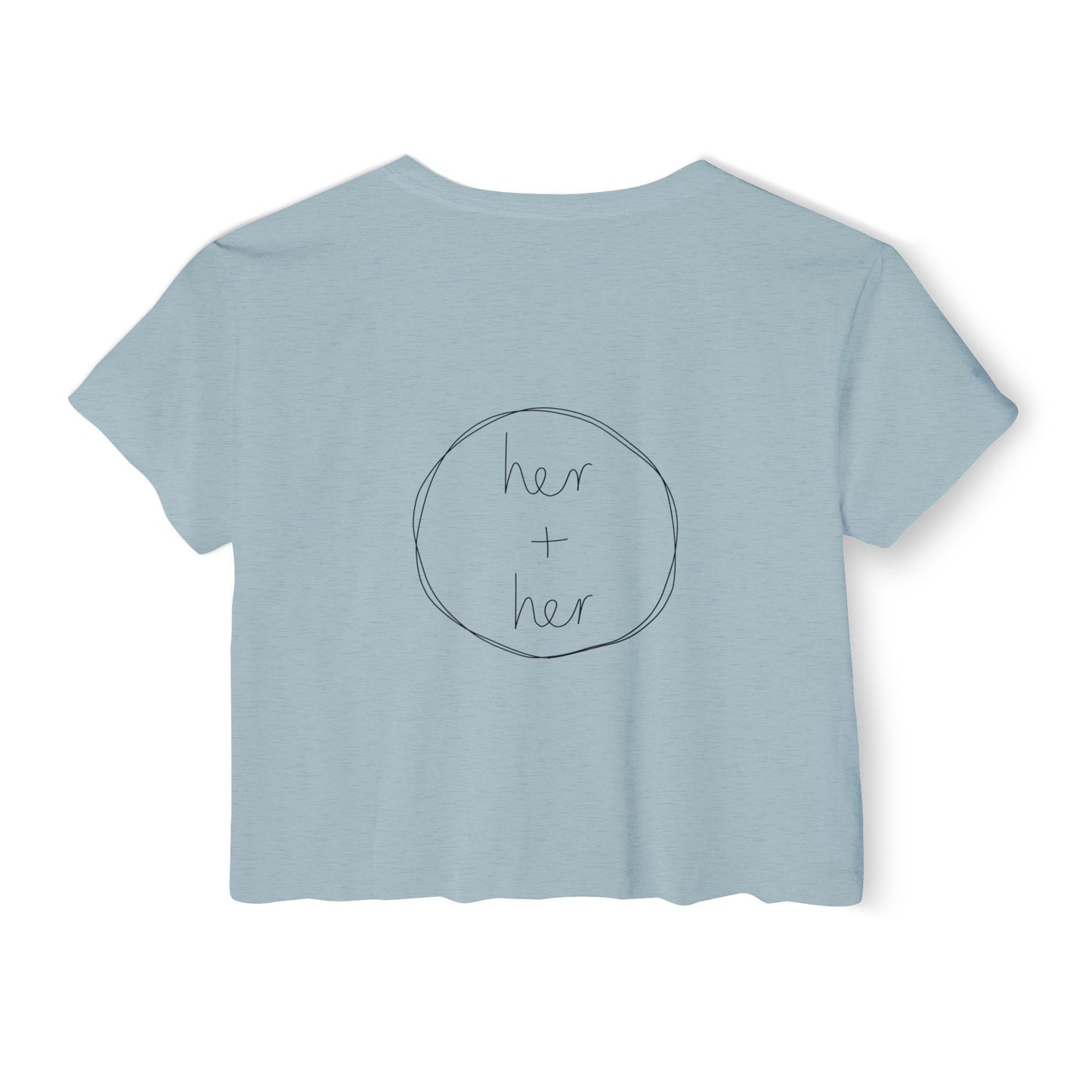 I Like My Seafood - Pocket Design Crop Tee
