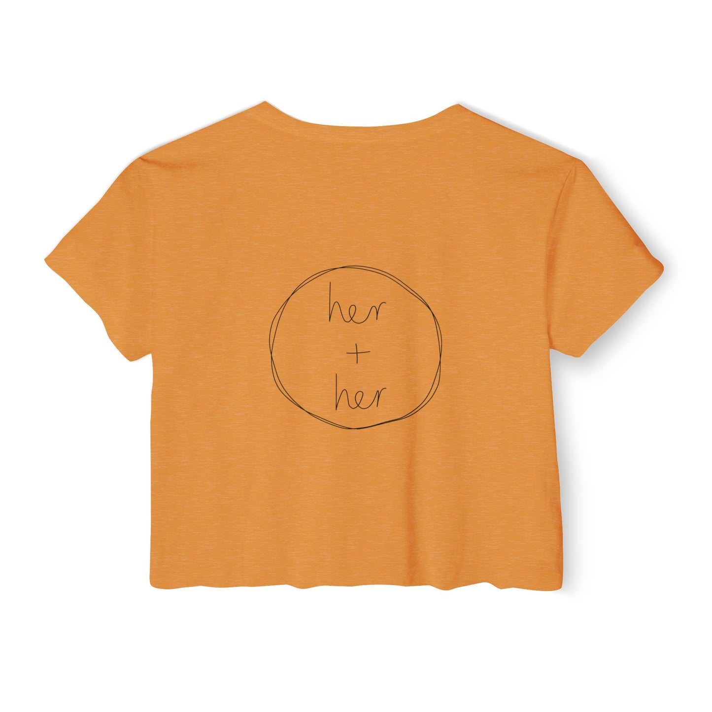 I Like My Seafood - Front Design Crop Tee