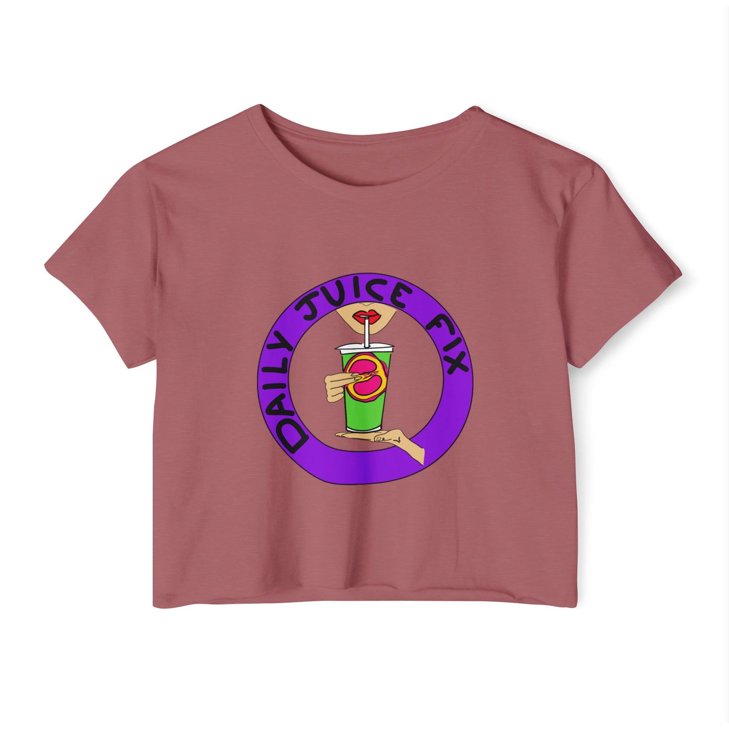 Daily Juice Fix - Crop Tee