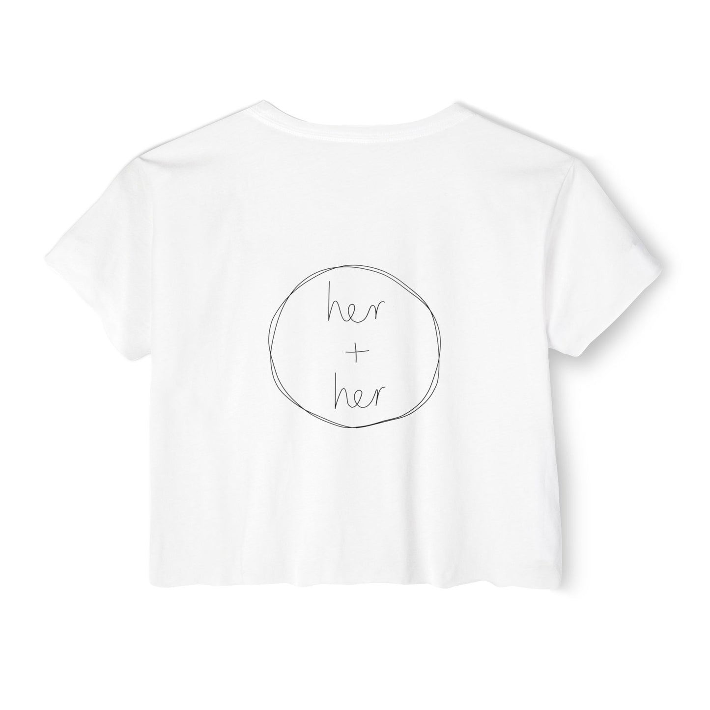 I Like My Seafood - Pocket Design Crop Tee