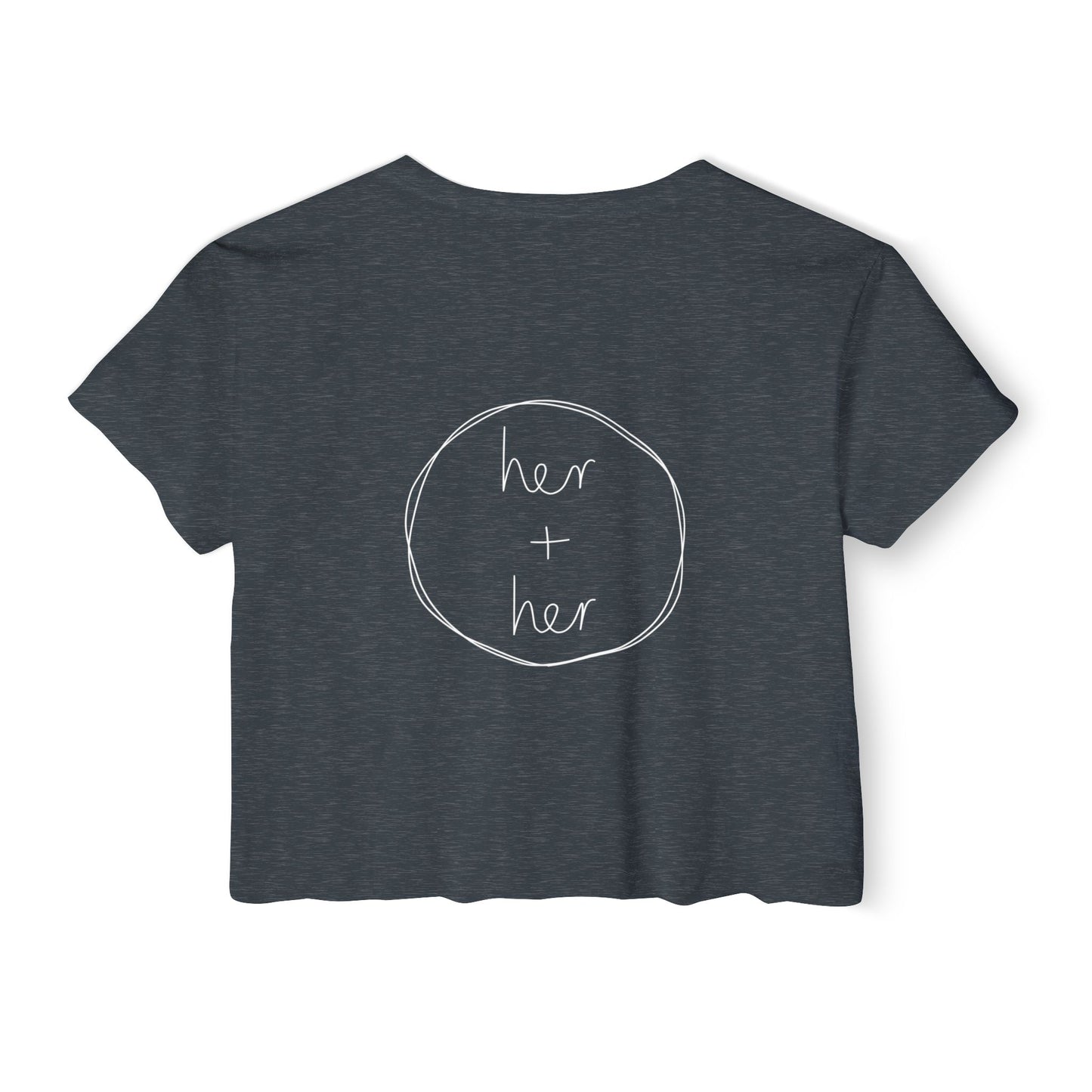 I Like My Seafood - Pocket Design Crop Tee